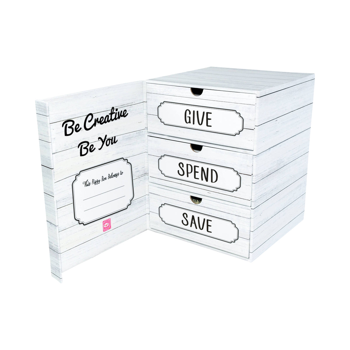 Pigott Boxes Classic Wood Piggy Box – The Piggy Box
